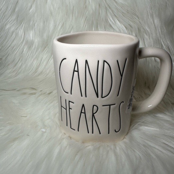 Rae Dunn Other - Rae Dunn Mug - Candy Hearts Double Sided